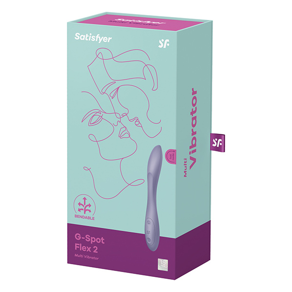 Satisfyer G Spot Flex 2 - Dark Violet - Image 4