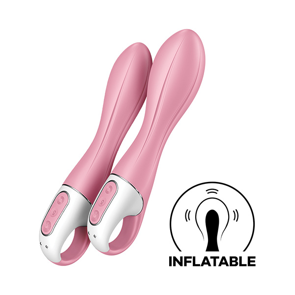 Satisfyer Air Pump Vibrator 2 - Light Red - Image 4