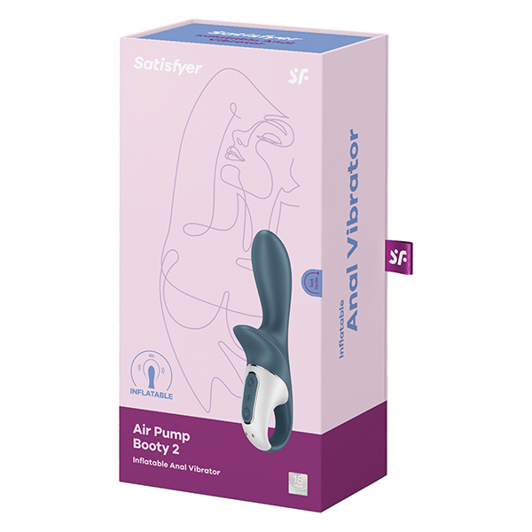 Satisfyer Air Pump Booty 2 - Dark Grey - Image 5