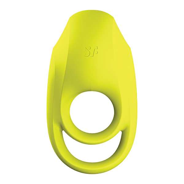 Satisfyer Spectacular Duo Ring Vibrator - Lime Green - Image 5