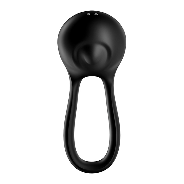 Satisfyer Majestic Duo Ring Vibrator - Black - Image 2