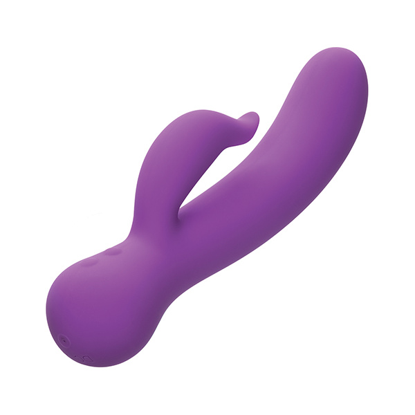 First Time Rechargeable Pleaser Vibrator - Purple - Image 4