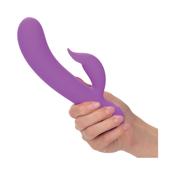 First Time Rechargeable Pleaser Vibrator - Purple - Image 2