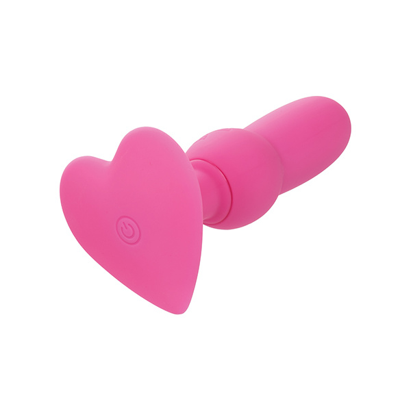 First Time Vibrating Beaded Anal Probe - Pink - Image 2