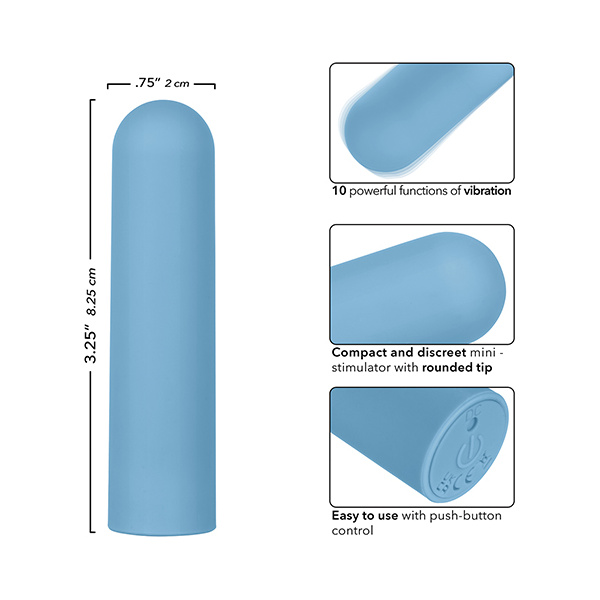 Turbo Buzz Rounded Bullet Stimulator - Image 2