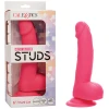 Silicone Studs Neon 6" Dildo