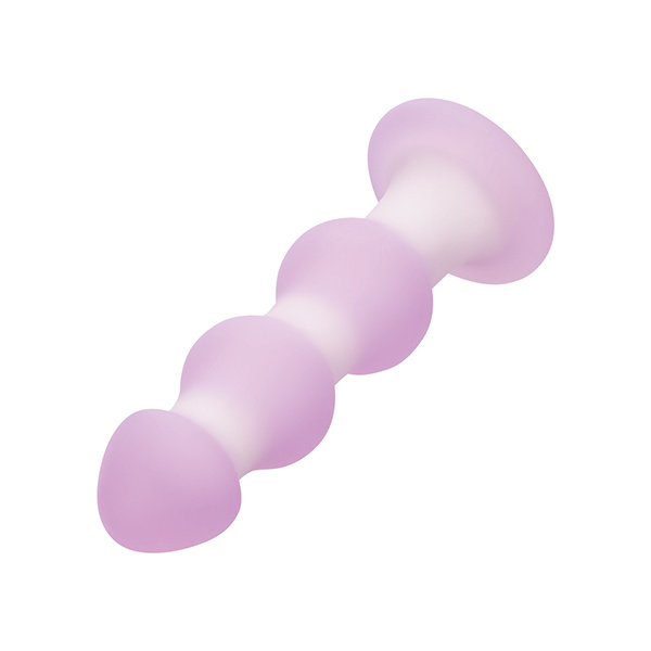 Lavender Haze Beaded Anal Probe - Lavender-White - Image 2