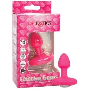 Cheeky Gems Small Rechargeable Vibrating Probe - Pink