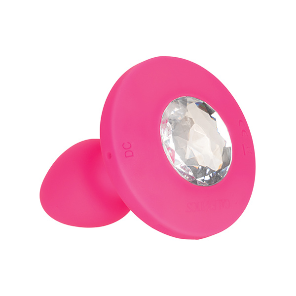 Cheeky Gems Small Rechargeable Vibrating Probe - Pink - Image 5