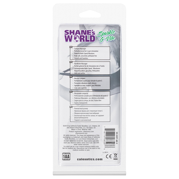 Shane's World Sparkle G Vibe - Purple - Image 2