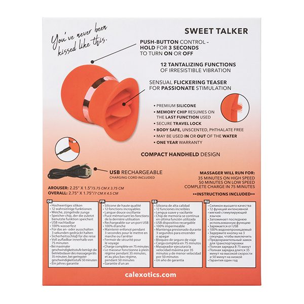 French Kiss Sweet Talker - Red - Image 2