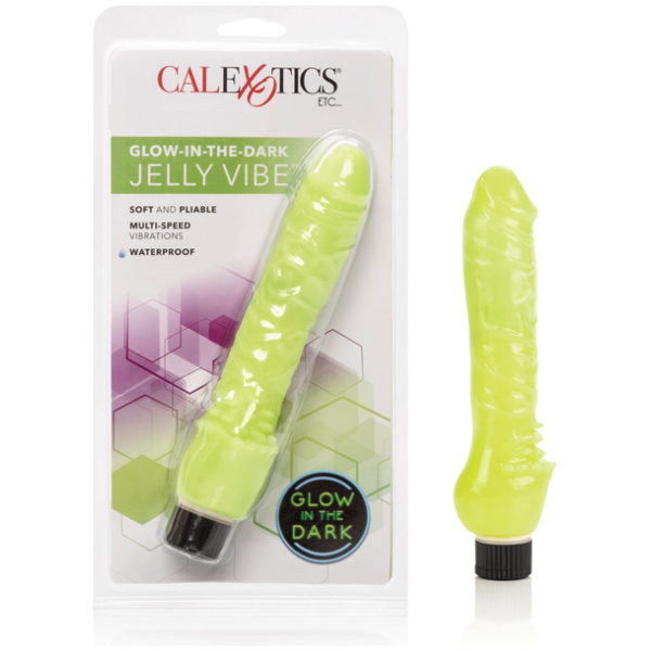 Glow In The Dark 7" Jelly Penis Vibe