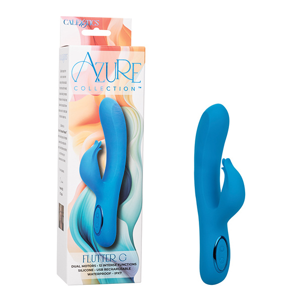 Azure Collection Flutter G Vibrator - Blue