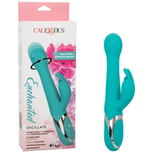 Enchanted Oscillate Vibrator - Turquoise Blue