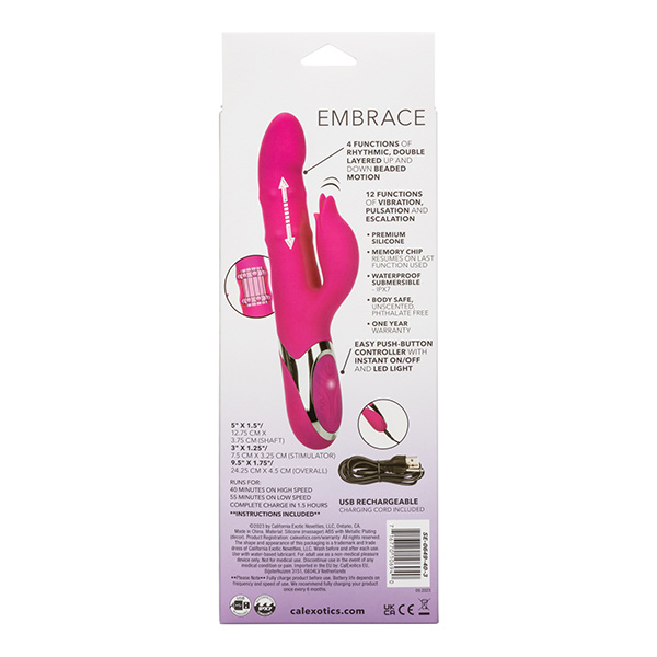 Enchanted Embrace Vibrator - Fuchsia - Image 3