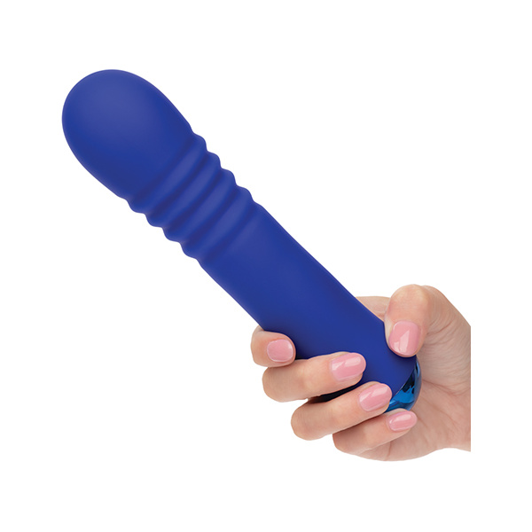 Thicc Chubby Thrusting Wand - Blue - Image 4