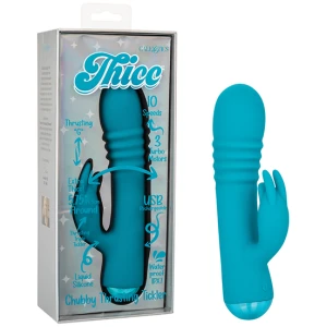 Thicc Chubby Thrusting Tickler - Aqua