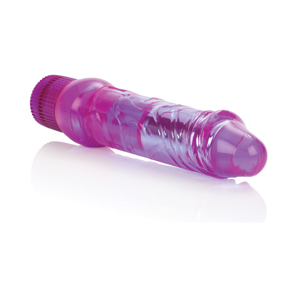 Crystalessence 6.5" Gyrating Penis - Purple - Image 4