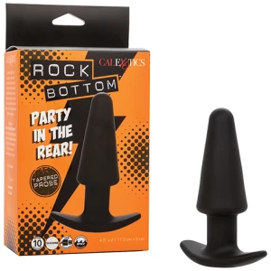 Rock Bottom Tapered Anal Probe - Black