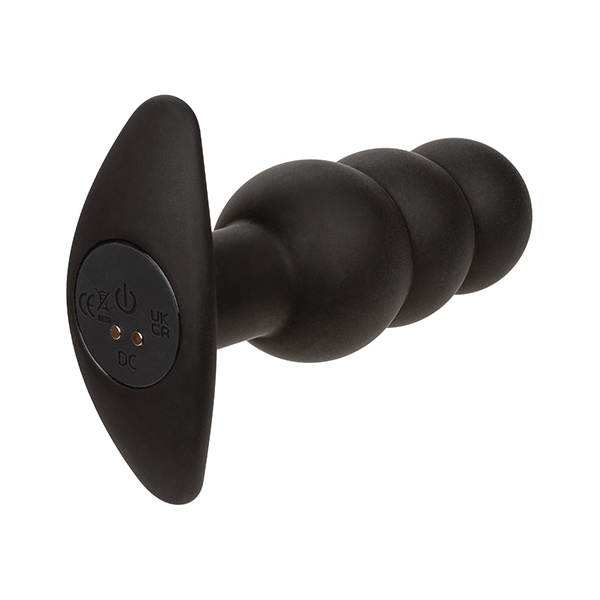 Rock Bottom Beaded Anal Probe - Black - Image 2