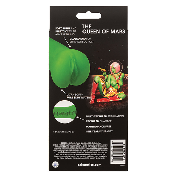 Cheap Thrills The Queen of Mars Pussy Masturbator - Green - Image 4