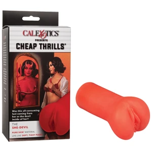 Cheap Thrills The She-Devil Pussy Masturbator - Red