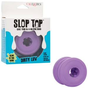 Slop Top Glow in the Dark Dirty Luv Stroker - Purple