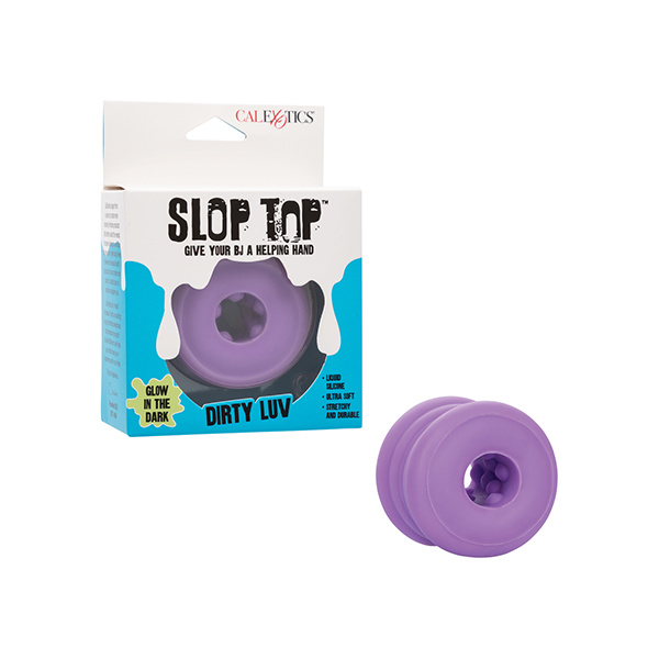 Slop Top Glow in the Dark Dirty Luv Stroker - Purple