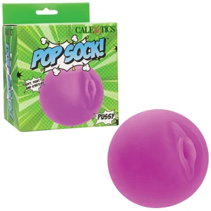 Pop Sock! Pussy Ball Masturbator - Purple