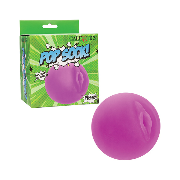 Pop Sock! Pussy Ball Masturbator - Purple