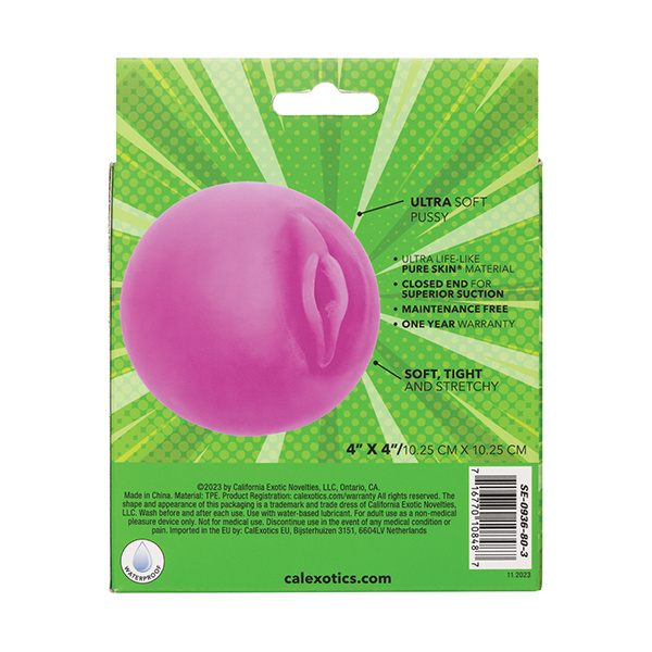 Pop Sock! Pussy Ball Masturbator - Purple - Image 5