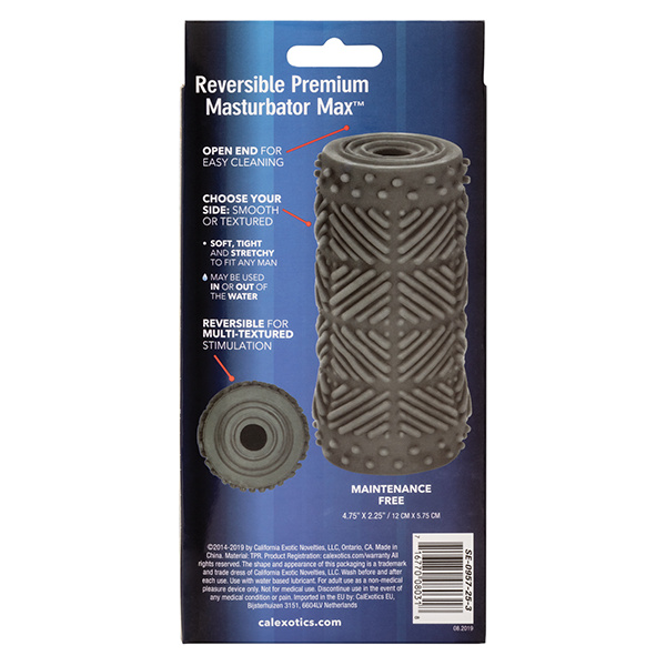 Apollo Max Reversible Premium Masturbator - Grey - Image 5