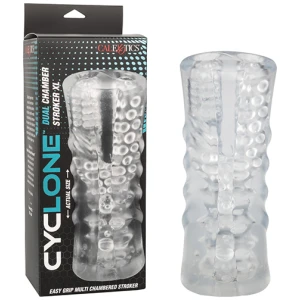 Cyclone Dual Chamber Stroker XL - Clear