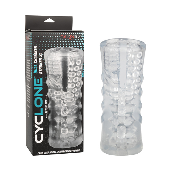 Cyclone Dual Chamber Stroker XL - Clear