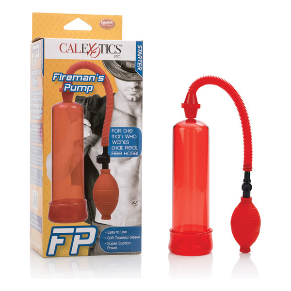 Fireman's Pump Masturbator - Red