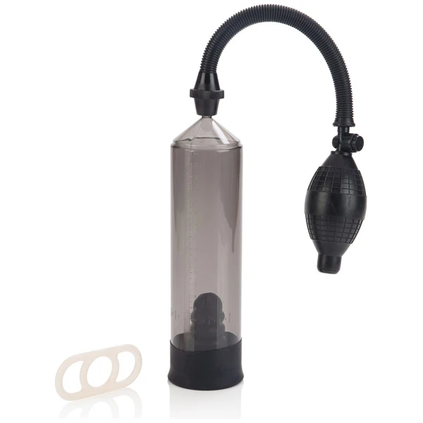 Optimum Series Precision Pump With Erection Enhancer - Smoke - Image 3