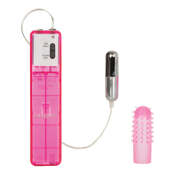 Pocket Exotics Turbo 8 Accelerator Single Bullet - Pink - Image 4