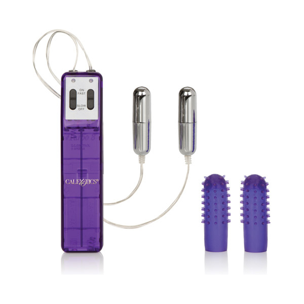Pocket Exotics Turbo 8 Accelerator Double Bullets - Purple - Image 5
