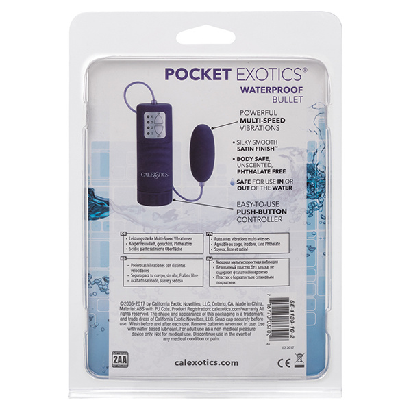 Pocket Exotics Bullet Waterproof - Purple - Image 2