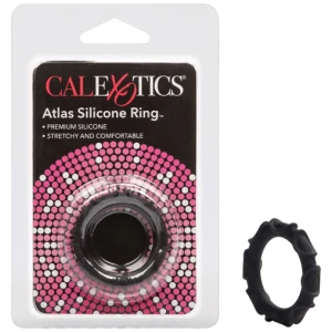 Adonis Atlas Silicone Ring - Black