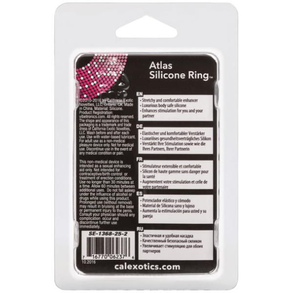 Adonis Atlas Silicone Ring - Black - Image 3