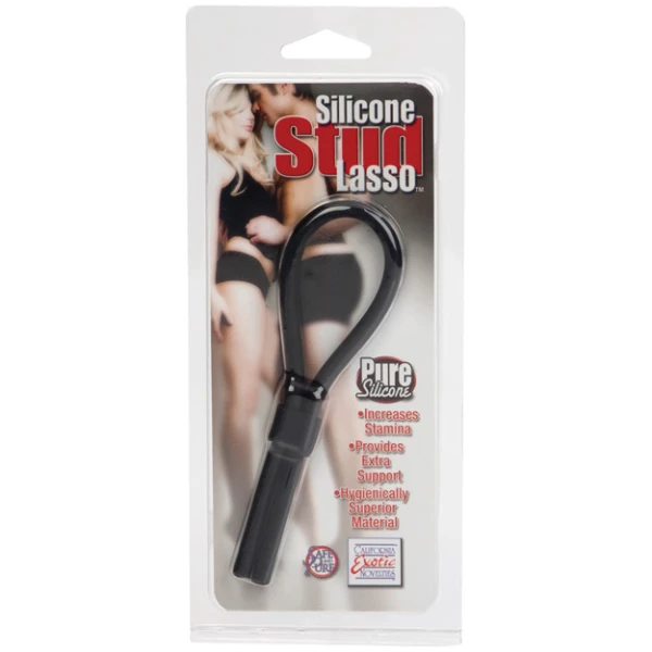 Silicone Stud Lasso - Black