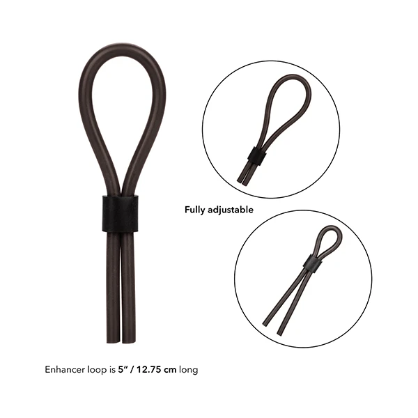 Silicone Stud Lasso - Black - Image 4