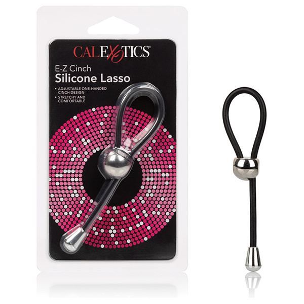 E-Z Cinch Silicone Lasso - Black