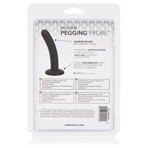 Silicone Pegging Probe - Black - Image 3