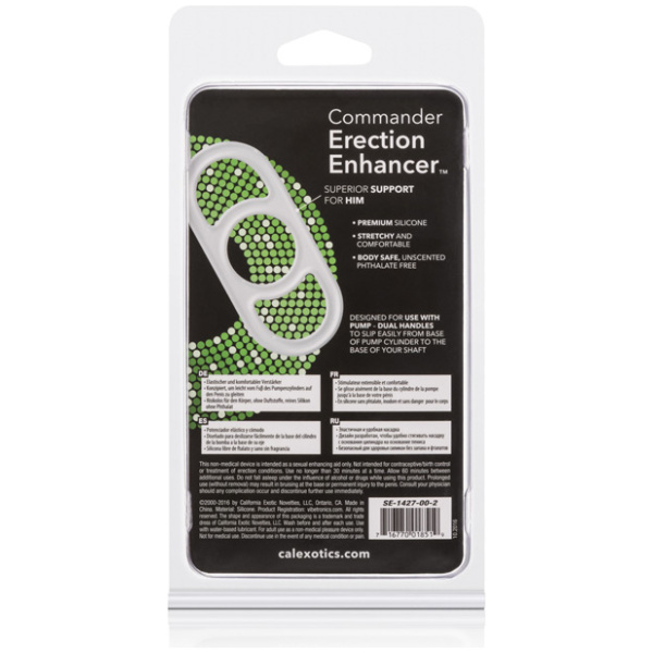 Commander Erection Enhancer - White - Image 3