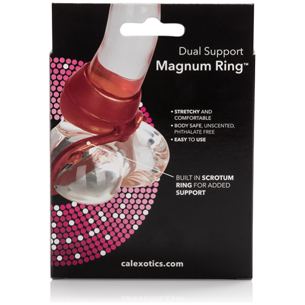 Dual Support Magnum Ring - Red - Image 2