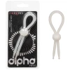 Alpha Liquid Silicone Lasso Cock Ring