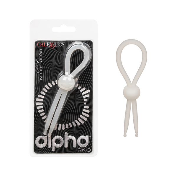 Alpha Liquid Silicone Lasso Cock Ring