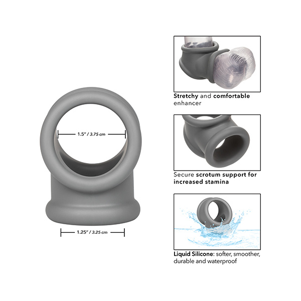 Alpha Liquid Silicone Precision Ring - Grey - Image 3